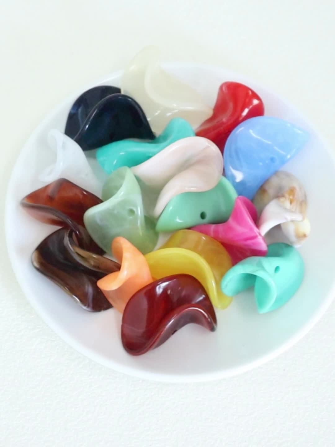 Bohemian Multicolor Ombre Irregular Beads for DIY Jewelry Making